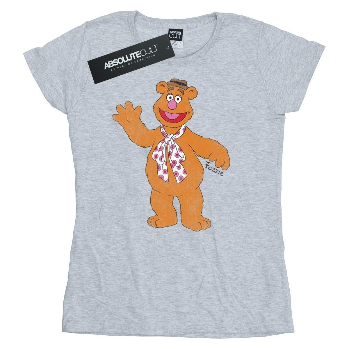 textil Mujer Camisetas manga larga Disney The Muppets Classic Fozzy Gris