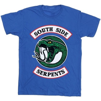 textil Mujer Camisetas manga larga Riverdale Southside Serpents Azul