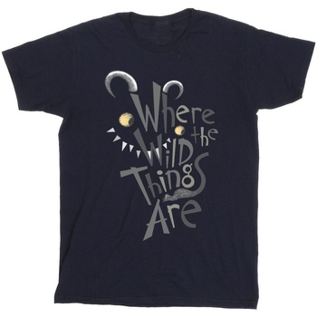 Where The Wild Things Are Monster Logo Azul