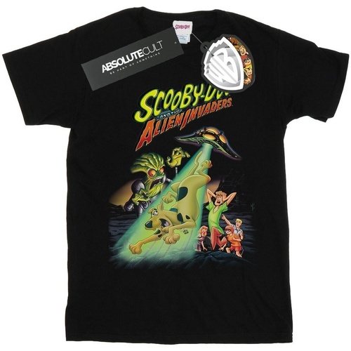 textil Mujer Camisetas manga larga Scooby Doo And The Alien Invaders Negro