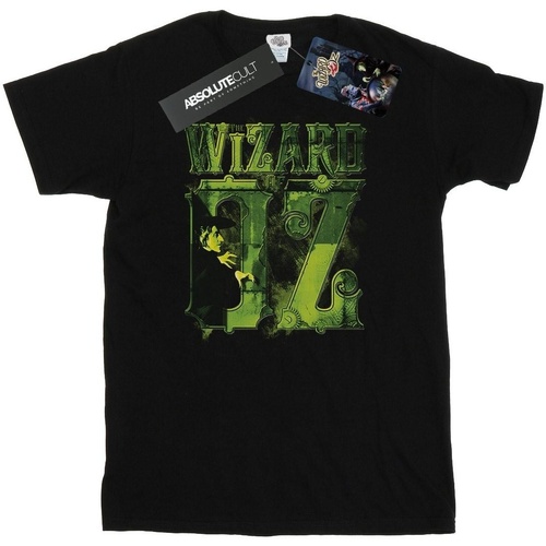 textil Hombre Camisetas manga larga The Wizard Of Oz Wicked Witch Logo Negro