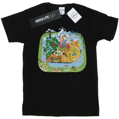 textil Hombre Camisetas manga larga Disney Zootropolis City Negro