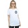 textil Mujer Camisetas manga larga Disney The Mandalorian Bounty Hunter Badge Breast Print Blanco