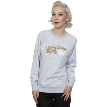 textil Mujer Sudaderas The Flintstones Family Car Distressed Gris
