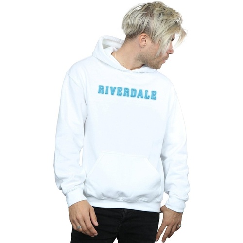 textil Hombre Sudaderas Riverdale Neon Logo Blanco