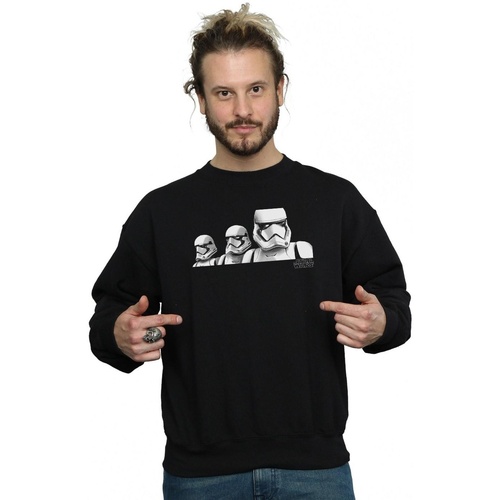 textil Hombre Sudaderas Star Wars: The Rise Of Skywalker Troopers Band Negro