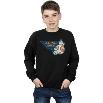 textil Niño Sudaderas Star Wars: The Rise Of Skywalker D-O & BB-8 Just Roll With It Negro