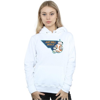 textil Mujer Sudaderas Star Wars: The Rise Of Skywalker D-O & BB-8 Just Roll With It Blanco