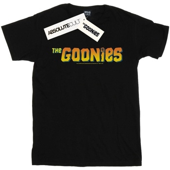 textil Hombre Camisetas manga larga Goonies Classic Logo Negro