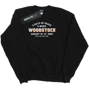 textil Niña Sudaderas Woodstock  Negro
