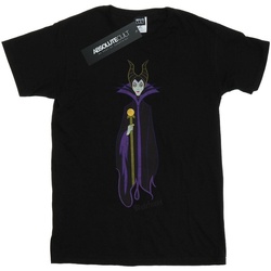 textil Niño Camisetas manga corta Disney Sleeping Beauty Classic Maleficent Negro