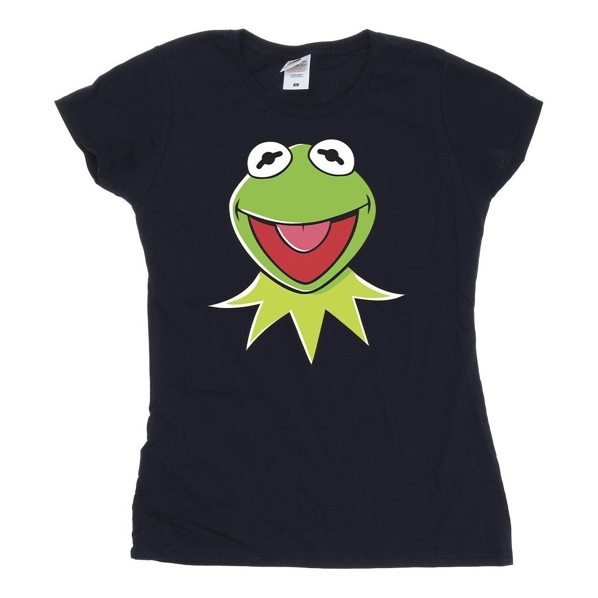 textil Mujer Camisetas manga larga Disney Muppets Kermit Head Azul
