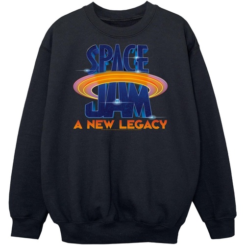 textil Niño Sudaderas Space Jam: A New Legacy Movie Logo Negro