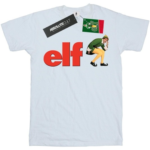 textil Niño Tops y Camisetas Elf Crouching Logo Blanco