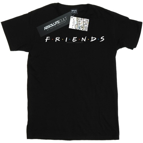 textil Niño Camisetas manga corta Friends Text Logo Negro