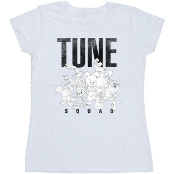 textil Mujer Camisetas manga larga Space Jam: A New Legacy Tune Squad Group Blanco