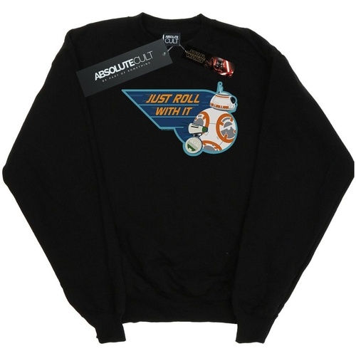 textil Mujer Sudaderas Star Wars: The Rise Of Skywalker D-O & BB-8 Just Roll With It Negro