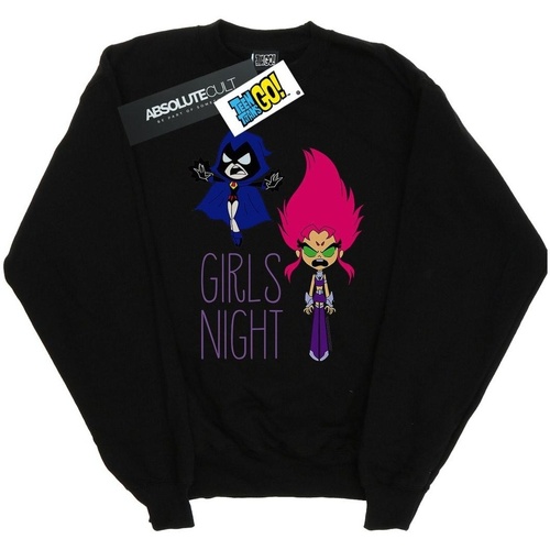 textil Niña Sudaderas Dc Comics Teen Titans Go Girls Night Negro
