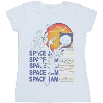 textil Mujer Camisetas manga larga Space Jam: A New Legacy Slam Dunk Alt Blanco