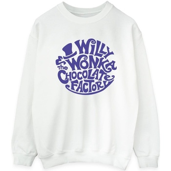 textil Mujer Sudaderas Willy Wonka & The Chocolate Fact Typed Logo Blanco