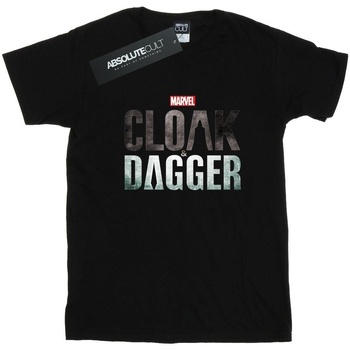 Marvel Cloak And Dagger Logo Negro