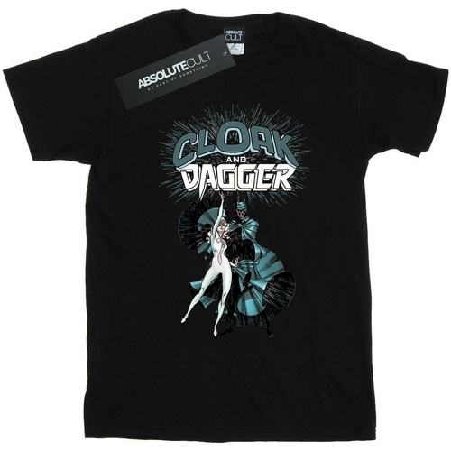 textil Niña Camisetas manga larga Marvel Cloak And Dagger Shadow Dance Negro