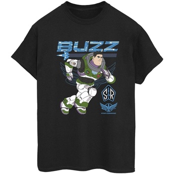 textil Mujer Camisetas manga larga Disney Lightyear Buzz Run To Action Negro