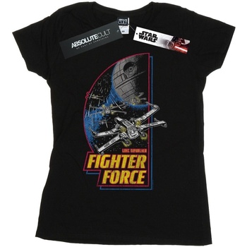 textil Mujer Camisetas manga larga Disney Fighter Force Negro
