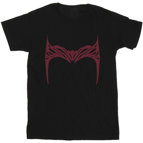 textil Niña Camisetas manga larga Marvel Doctor Strange Wanda Crown Negro