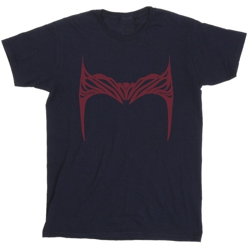 textil Niña Camisetas manga larga Marvel Doctor Strange Wanda Crown Azul