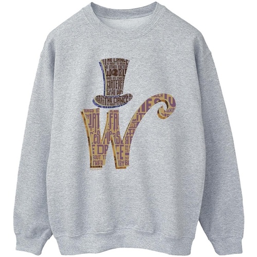 textil Hombre Sudaderas Willy Wonka W Logo Hat Gris