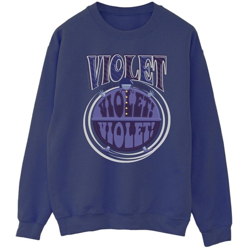 textil Hombre Sudaderas Willy Wonka Violet Turning Violet Azul