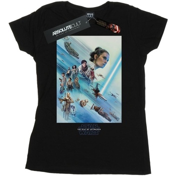 textil Mujer Camisetas manga larga Star Wars: The Rise Of Skywalker Resistance Poster Negro
