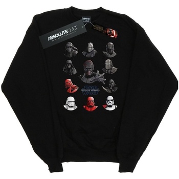 textil Niño Sudaderas Star Wars: The Rise Of Skywalker First Order Character Line Up Negro
