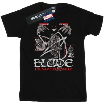 textil Mujer Camisetas manga larga Marvel Blade The Vampire Hunter Negro