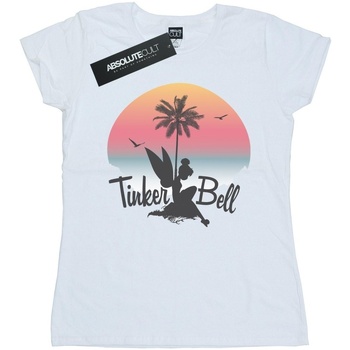 textil Mujer Camisetas manga larga Disney Tinker Bell Sunset Blanco