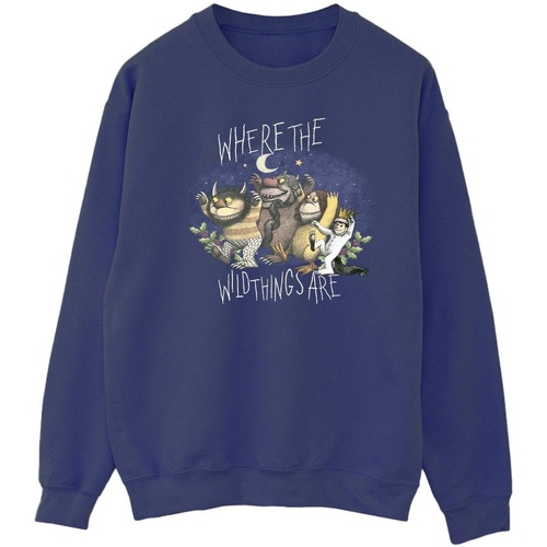 textil Hombre Sudaderas Where The Wild Things Are Group Pose Azul