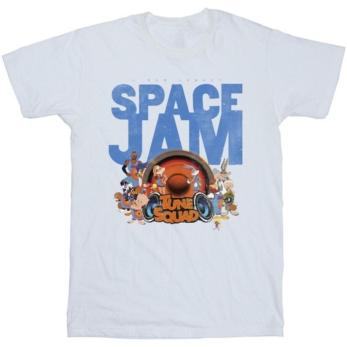 textil Niño Camisetas manga corta Space Jam: A New Legacy Tune Squad Blanco