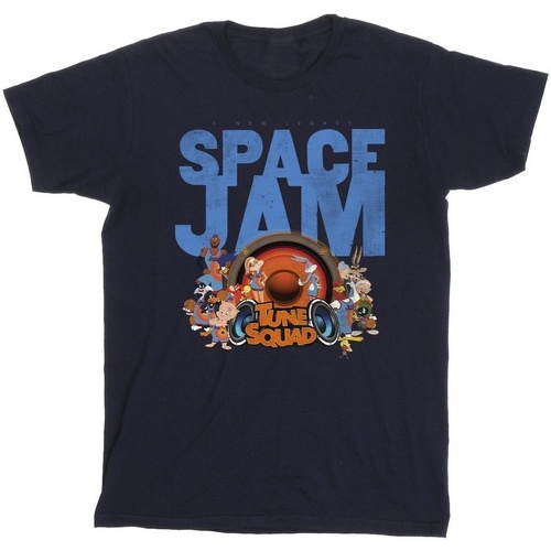 textil Niño Camisetas manga corta Space Jam: A New Legacy Tune Squad Azul