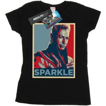 textil Mujer Camisetas manga larga Marvel Thor Ragnarok Grandmaster Sparkle Negro
