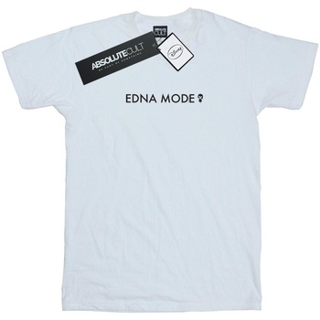 textil Niña Camisetas manga larga Disney The Incredibles Edna Mode Blanco