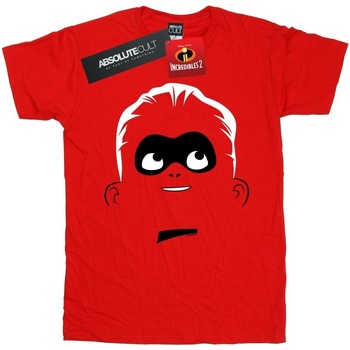 textil Niña Camisetas manga larga Disney Incredibles 2 Dash Face Rojo