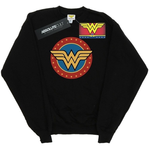 textil Hombre Sudaderas Dc Comics Wonder Woman Circle Logo Negro