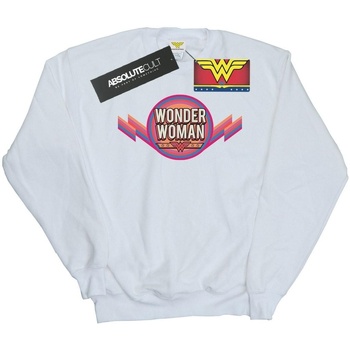 textil Hombre Sudaderas Dc Comics Wonder Woman Rainbow Logo Blanco