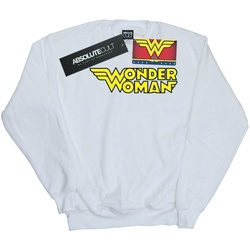 textil Hombre Sudaderas Dc Comics Wonder Woman Winged Logo Blanco