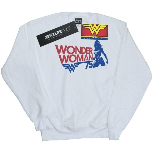 textil Hombre Sudaderas Dc Comics Wonder Woman Seventy Five Blanco