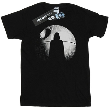 textil Niño Camisetas manga corta Disney Rogue One Death Star Vader Silhouette Negro