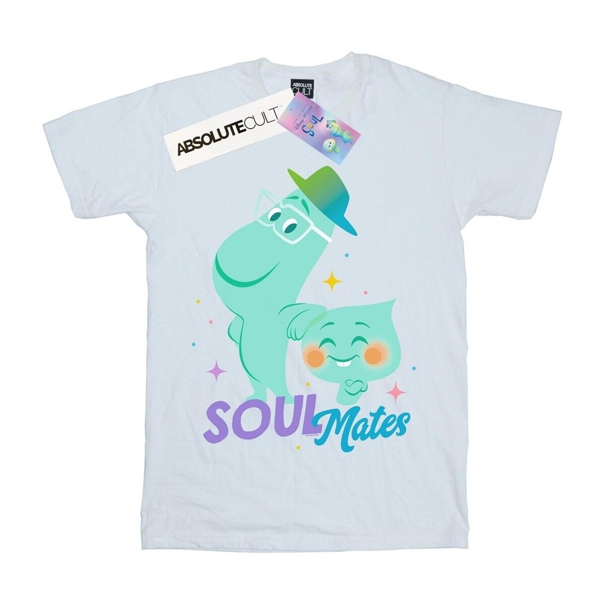 textil Niño Camisetas manga corta Disney Soul Joe And 22 Soulmates Blanco