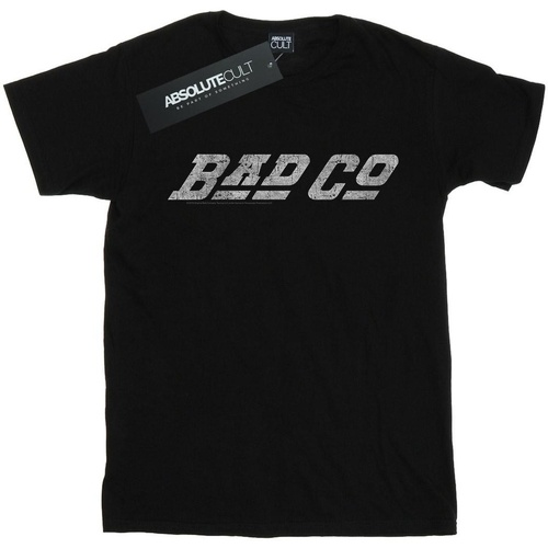 textil Niña Camisetas manga larga Bad Company Straight Logo Negro