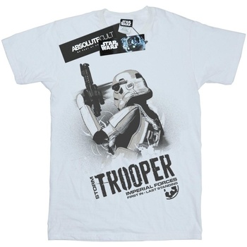 textil Niño Camisetas manga corta Disney Stormtrooper Imperial Forces Blanco